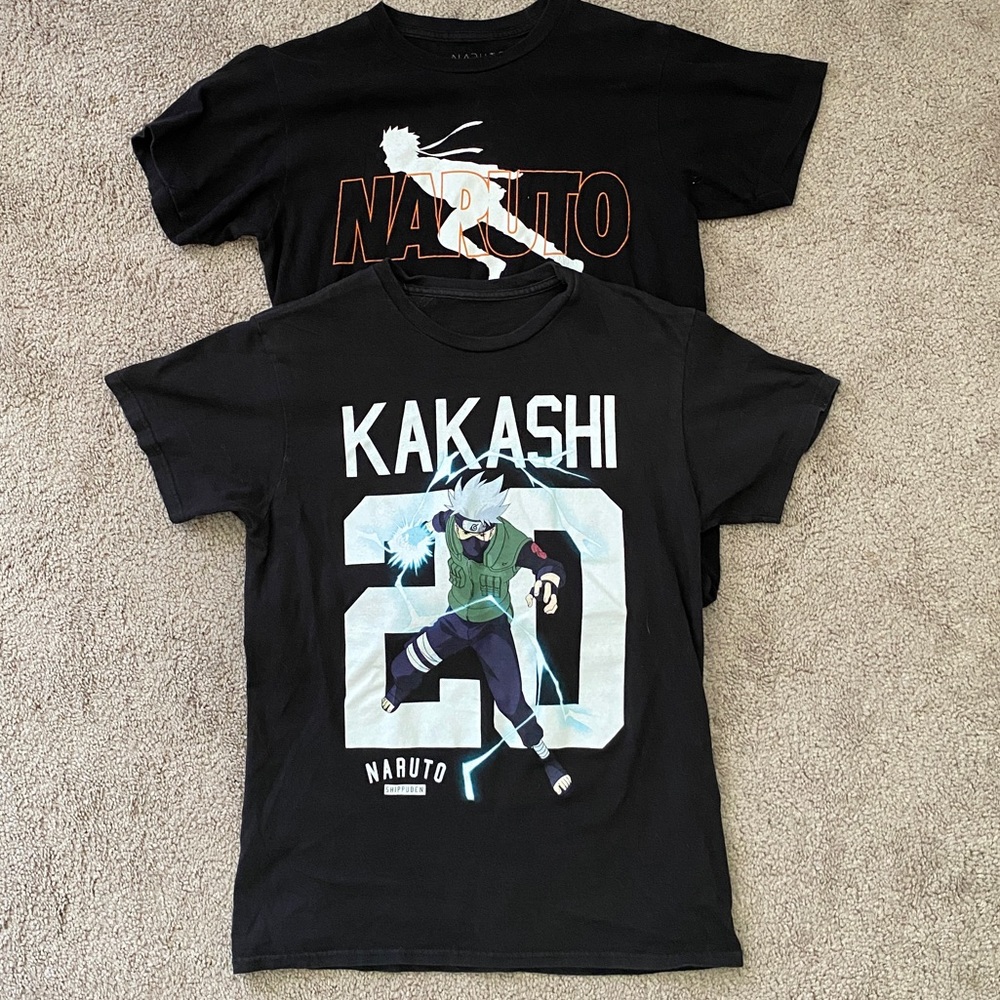 Naruto/Kakashi Tees (2)